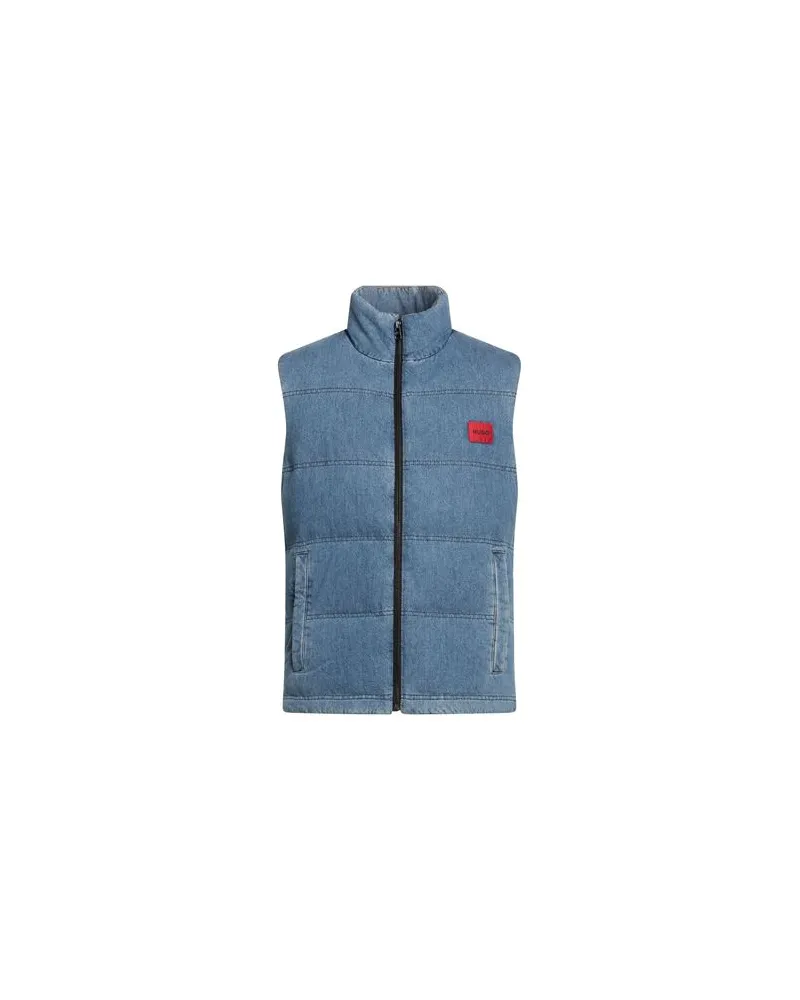 HUGO BOSS JACKEN & MÄNTEL - Pufferjacken & Daunenjackenauf YOOX.COM Blau