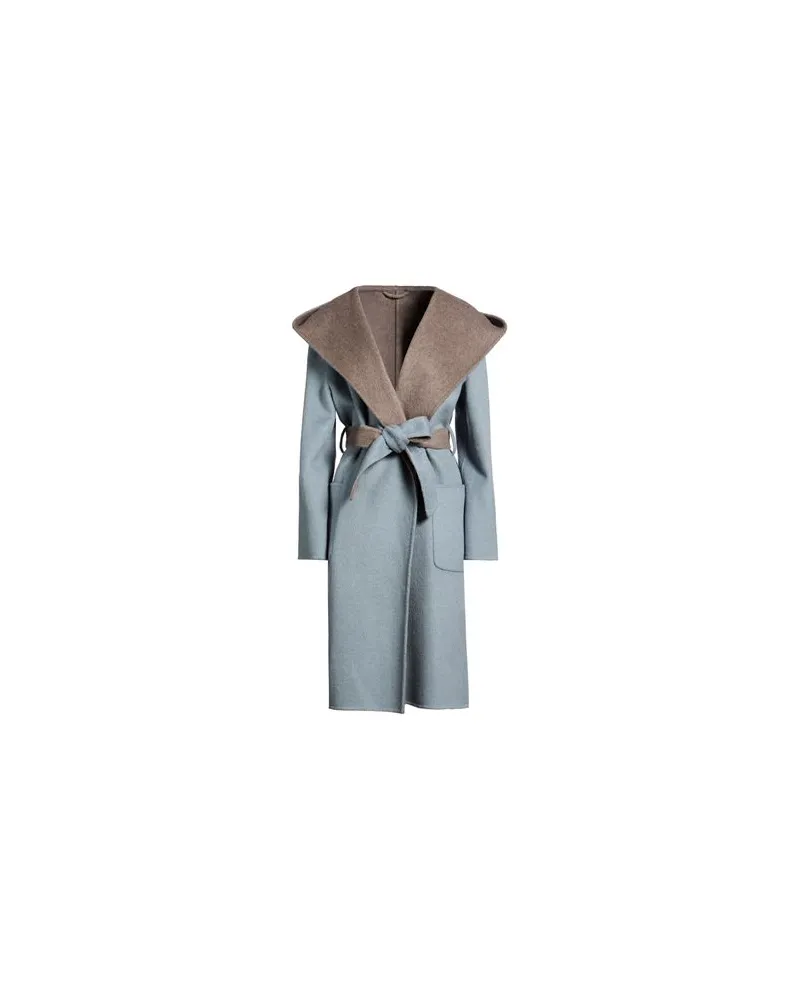 P.A.R.O.S.H. P.A.R.O H. - JACKEN & MÄNTEL - Mäntelauf YOOX.COM Taubenblau