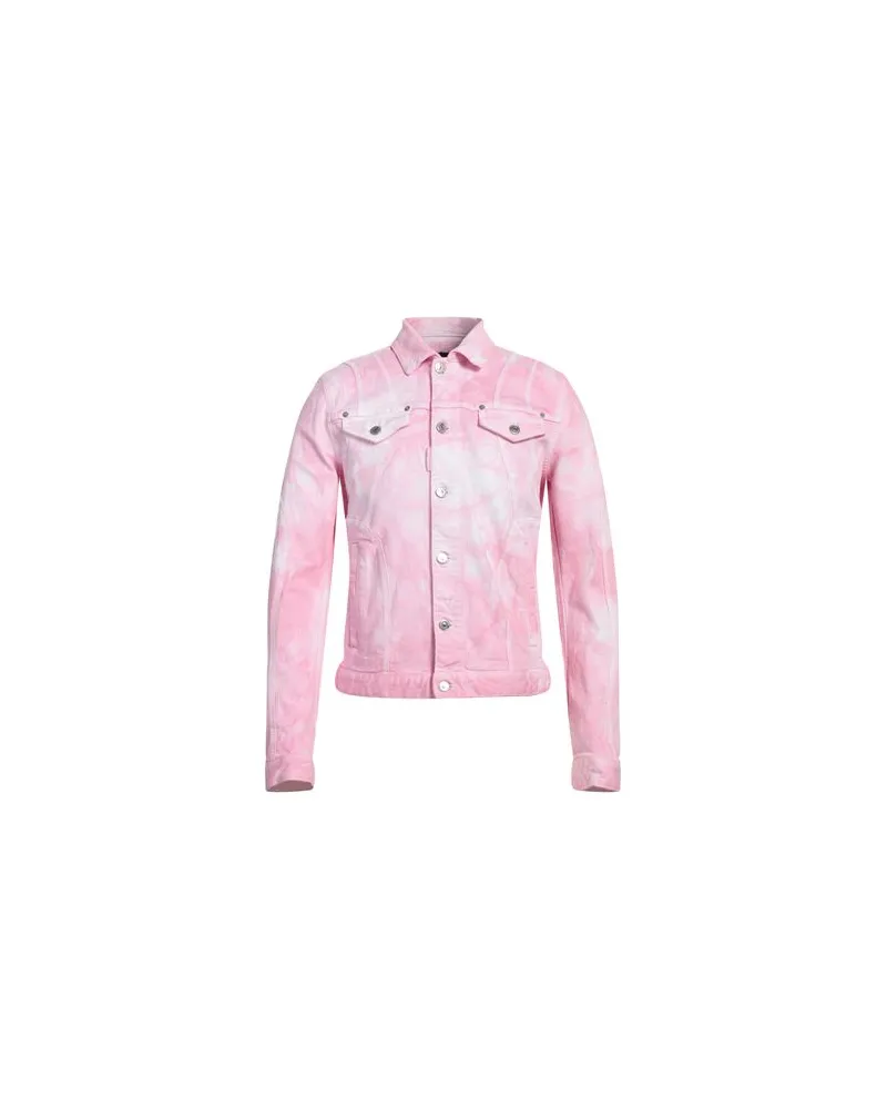 Dsquared2 JACKEN & MÄNTEL - Jeansjacken/Mäntelauf YOOX.COM Rosa