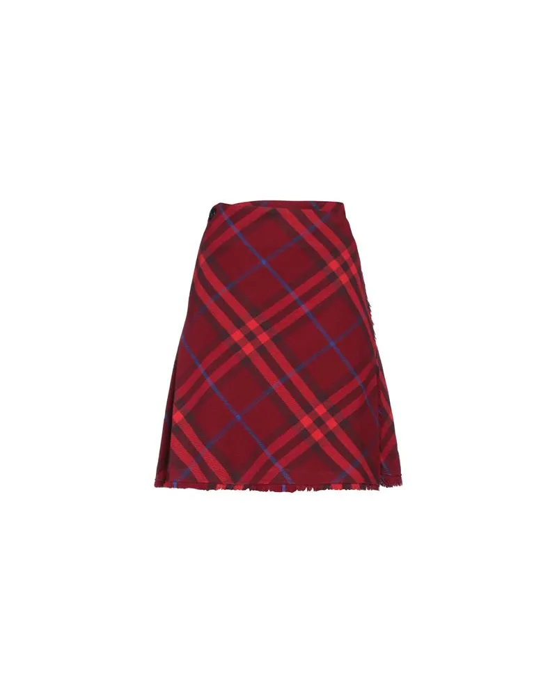 Burberry HOSEN & RÖCKE - Miniröckeauf YOOX.COM Ziegelrot