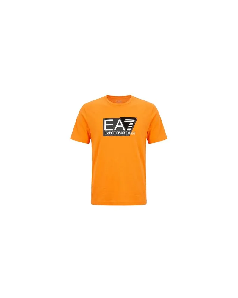 EA7 TOPS - T-shirtsauf YOOX.COM Orange