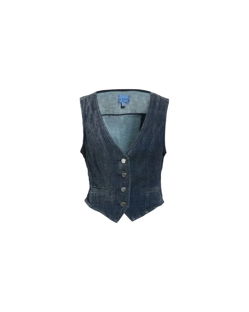 Guess ANZÜGE und CO-ORDS - Couture-Westenauf YOOX.COM Blau