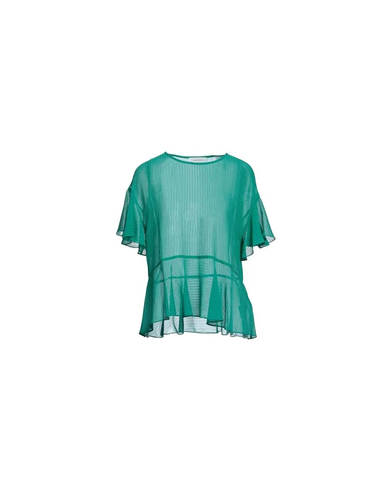 Samsøe & Samsøe TOPS - Topsauf YOOX.COM Smaragdgrün