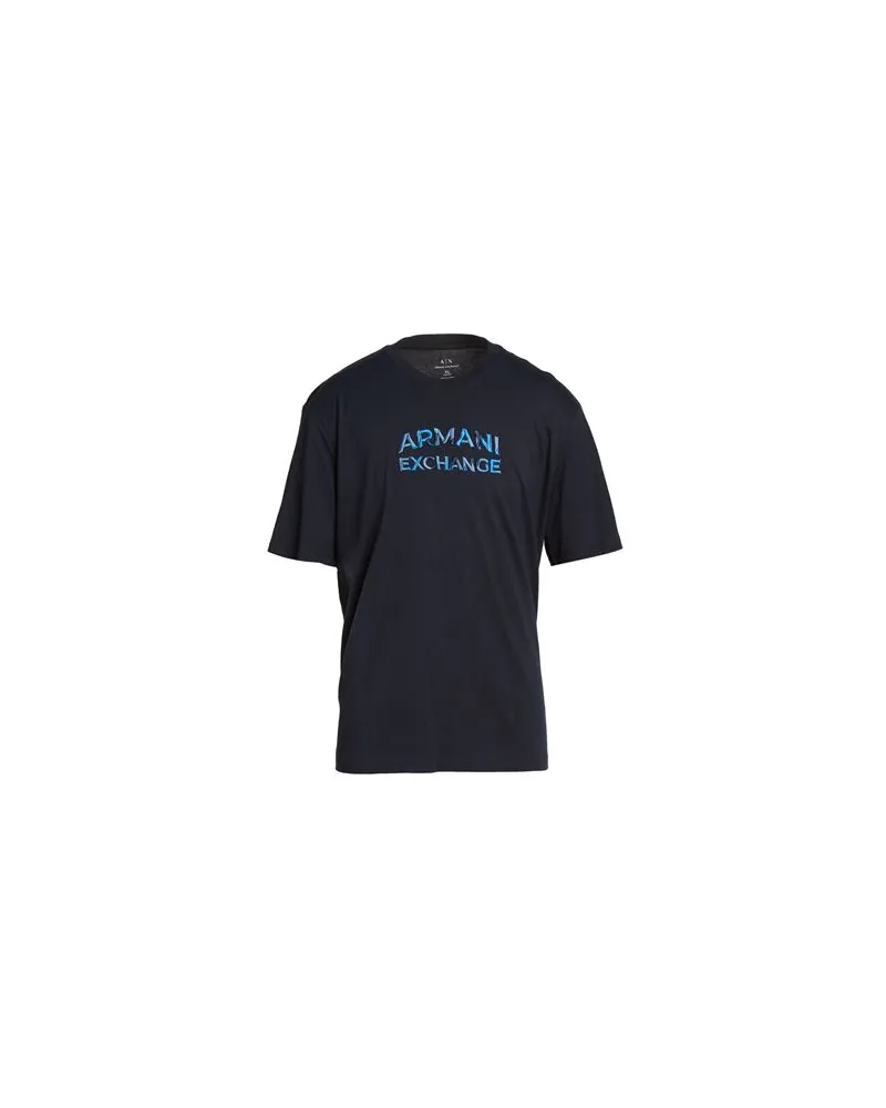 Armani Exchange TOPS - T-shirtsauf YOOX.COM Nachtblau