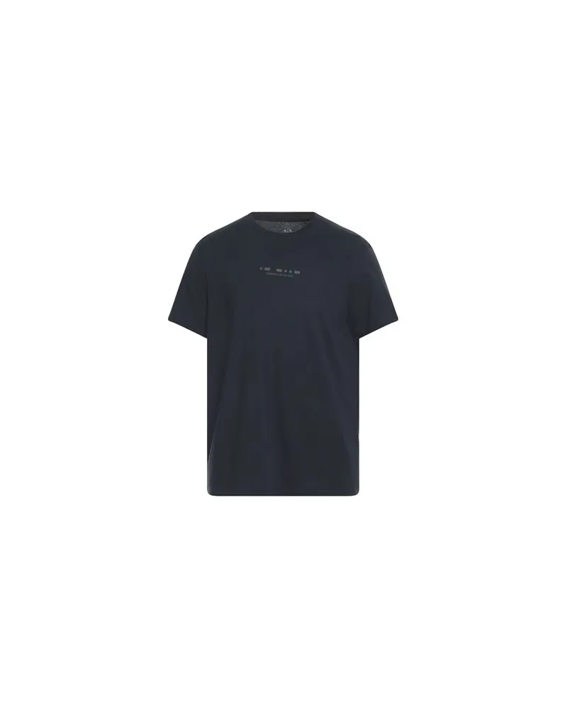 Armani Exchange TOPS - T-shirtsauf YOOX.COM Marineblau