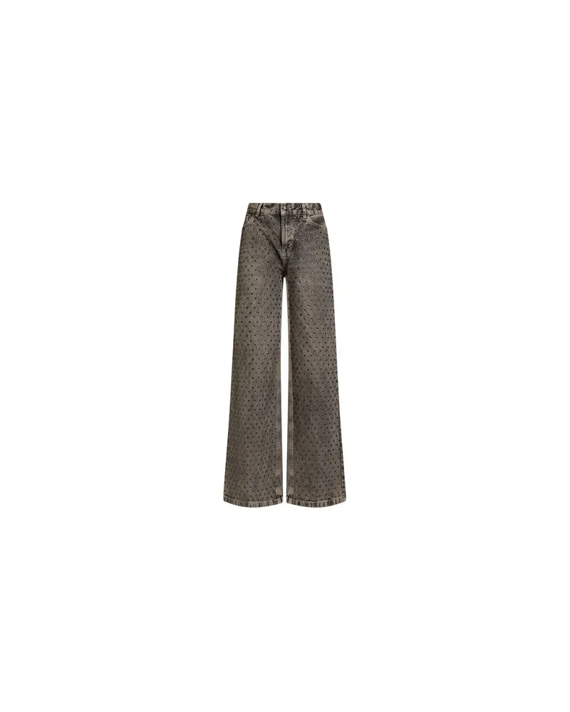 8PM HOSEN & RÖCKE - Jeanshosenauf YOOX.COM Braungrau