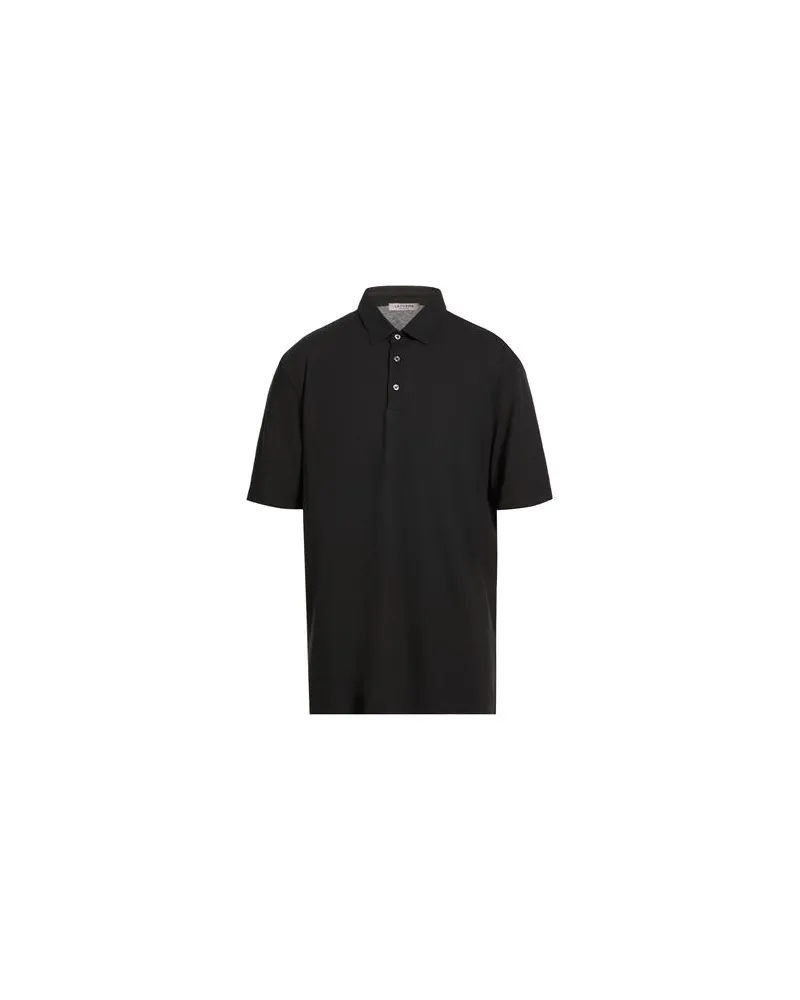 La Fileria TOPS - Poloshirtsauf YOOX.COM Schwarz