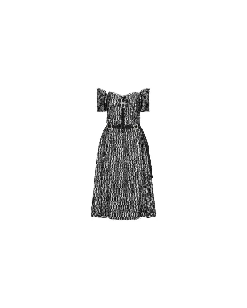 Dolce & Gabbana KLEIDER - Midi-Kleiderauf YOOX.COM Schwarz