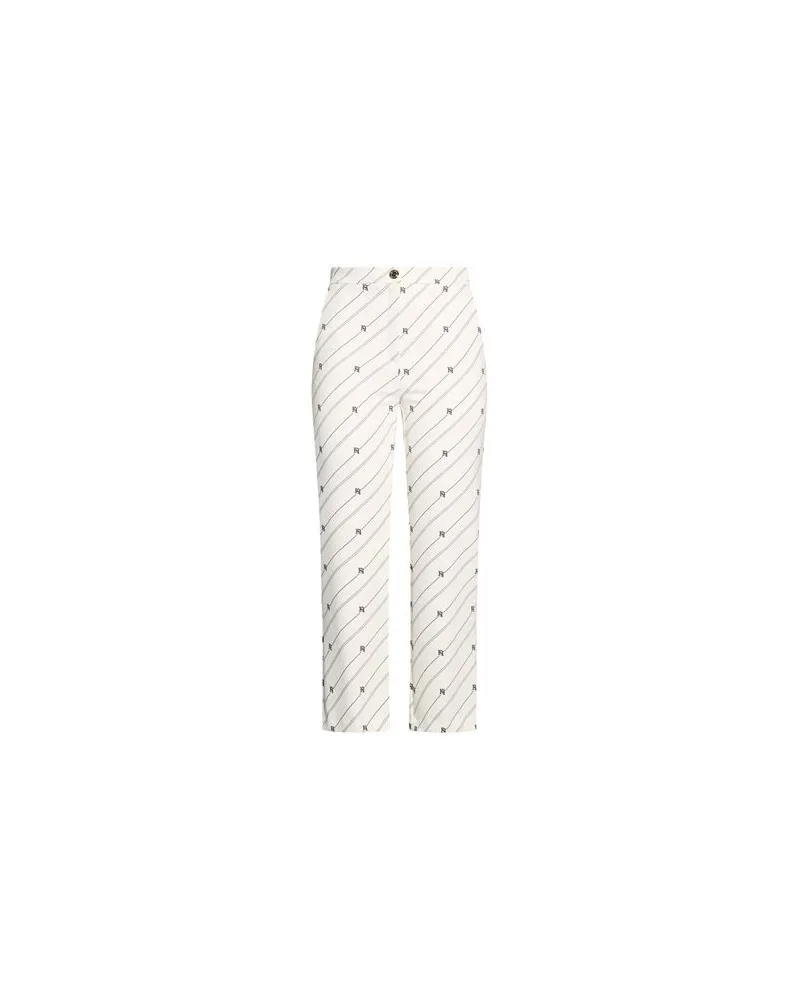 Elisabetta Franchi HOSEN & RÖCKE - Hosenauf YOOX.COM Weiß