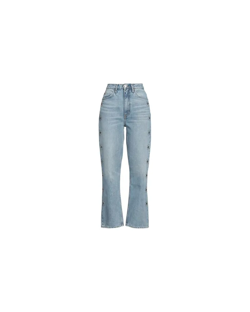 RE/DONE HOSEN & RÖCKE - Jeanshosenauf YOOX.COM Blau