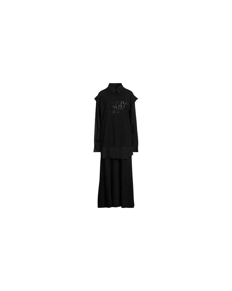 Maison Margiela KLEIDER - Maxi-Kleiderauf YOOX.COM Schwarz