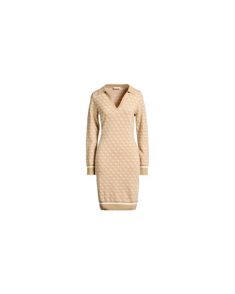 Guess KLEIDER - Midi-Kleiderauf YOOX.COM Beige