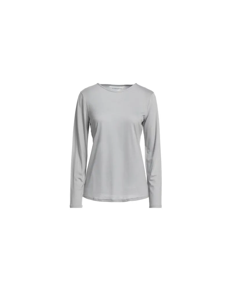Purotatto TOPS - T-shirtsauf YOOX.COM Hellgrau