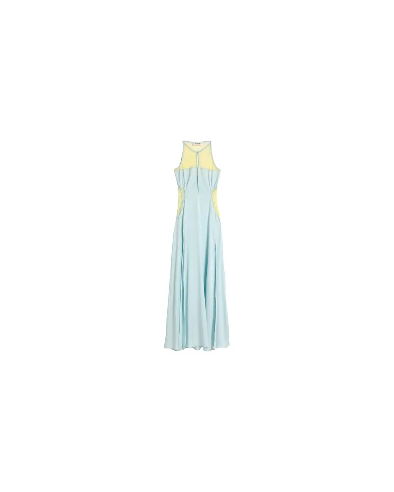 Blumarine KLEIDER - Maxi-Kleiderauf YOOX.COM Himmelblau