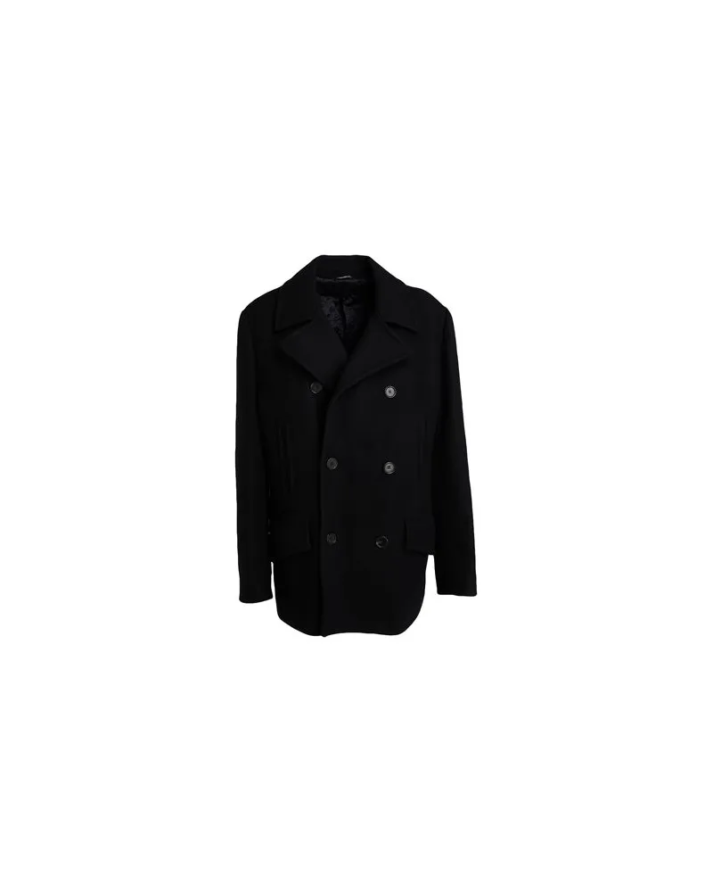 Dolce & Gabbana JACKEN & MÄNTEL - Mäntelauf YOOX.COM Schwarz