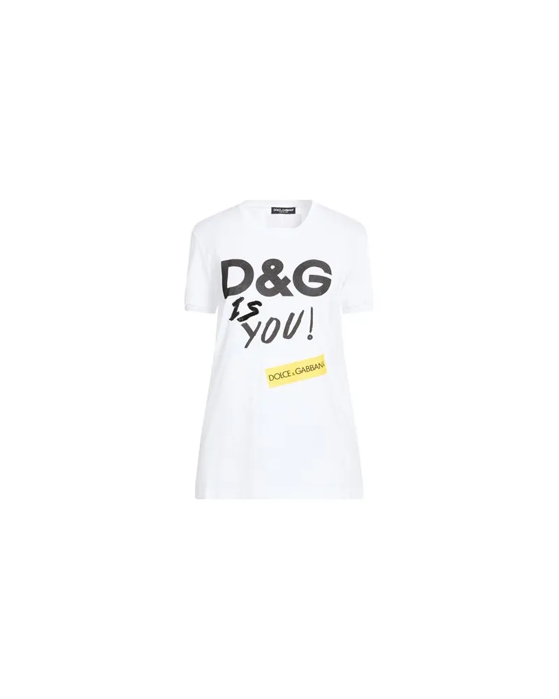 Dolce & Gabbana TOPS - T-shirtsauf YOOX.COM Weiß