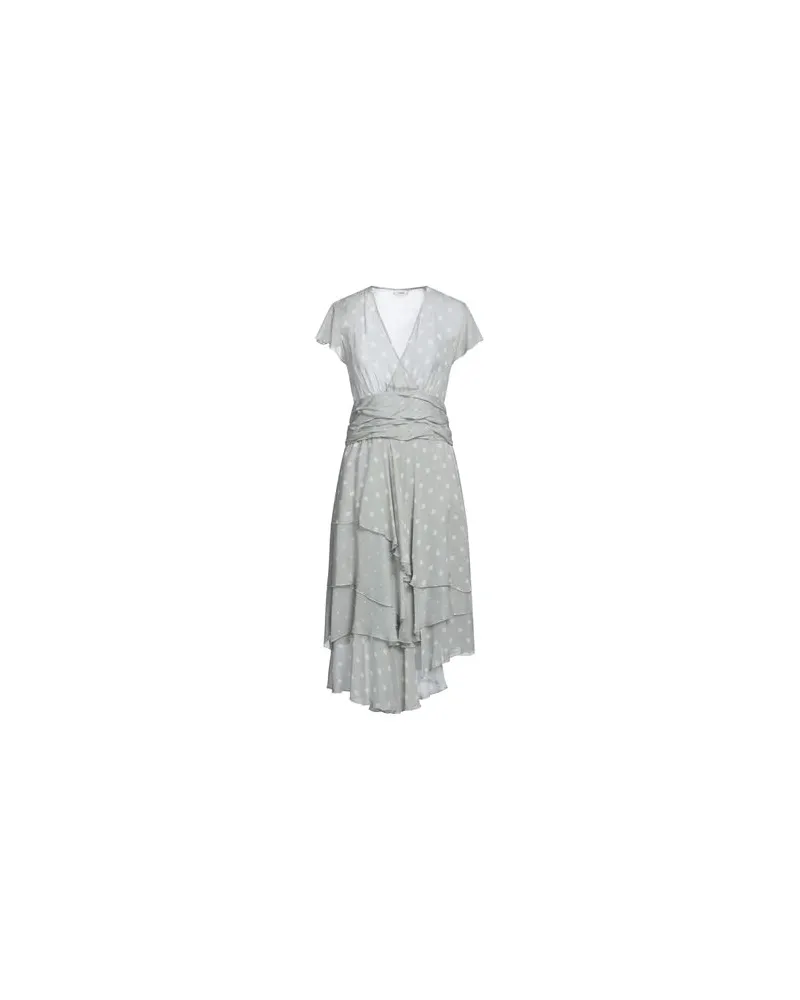 LARDINI KLEIDER - Midi-Kleiderauf YOOX.COM Hellgrau