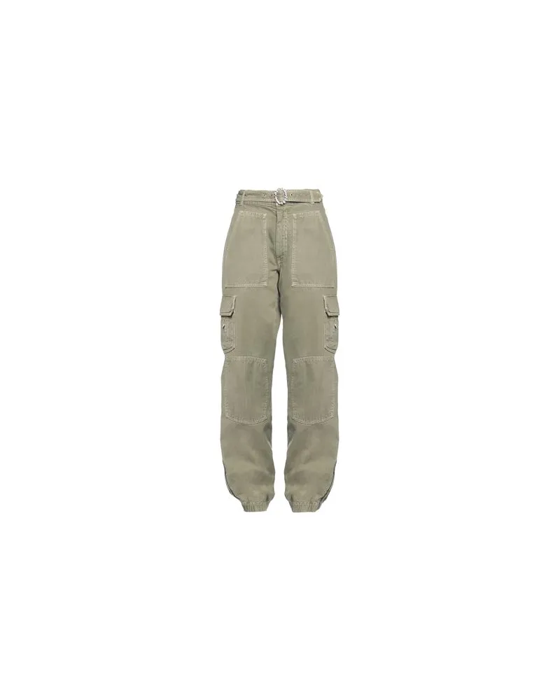 Alessandra Rich HOSEN & RÖCKE - Hosenauf YOOX.COM Militärgrün