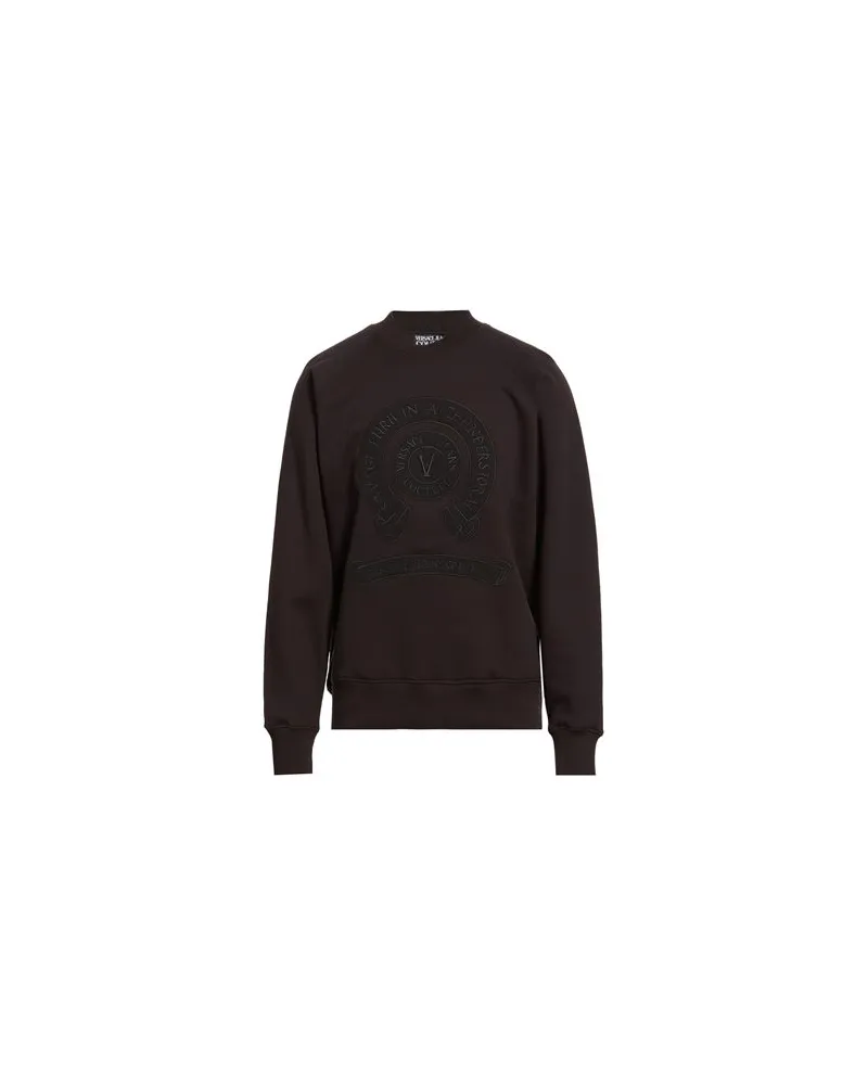 Versace Jeans TOPS - Sweatshirtsauf YOOX.COM Schwarz