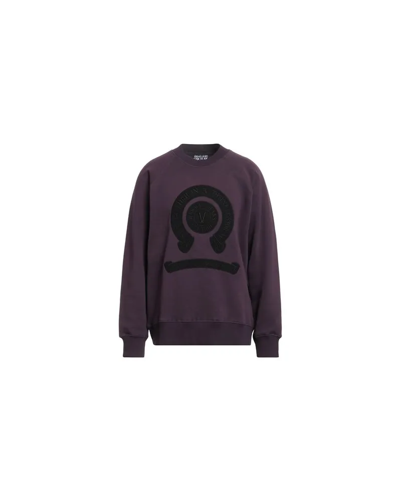 Versace Jeans TOPS - Sweatshirtsauf YOOX.COM Pflaume