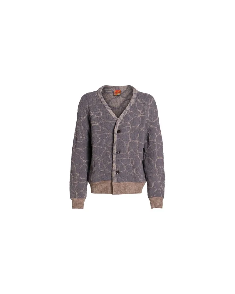 VITELLI STRICKWAREN - Strickjackenauf YOOX.COM Grau