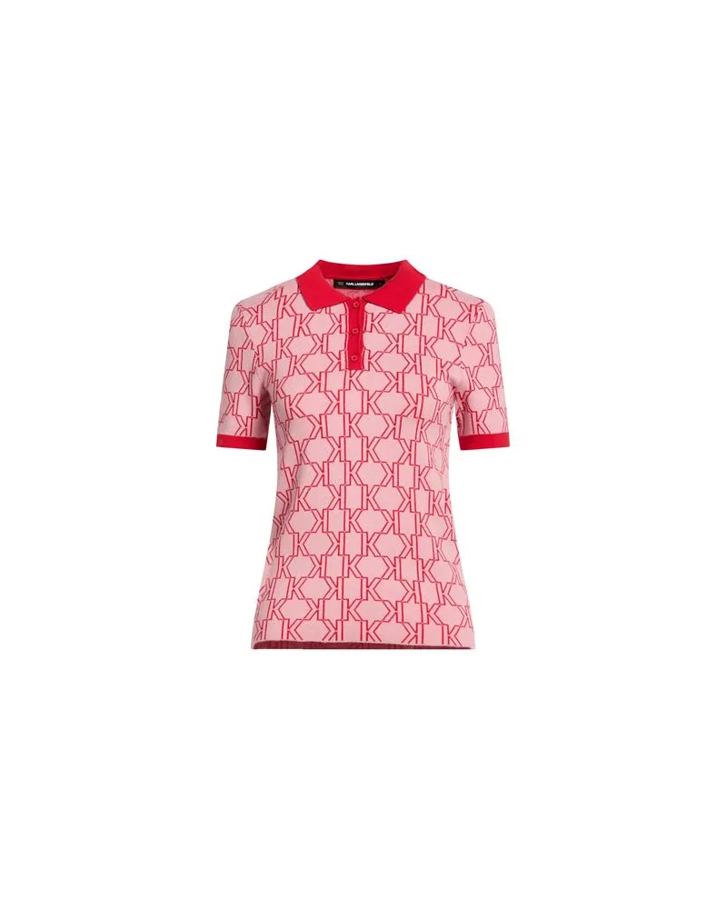 Karl Lagerfeld TOPS - Poloshirtsauf YOOX.COM Rosa