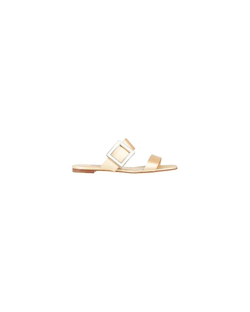 Manolo Blahnik SCHUHE - Sandalenauf YOOX.COM Beige