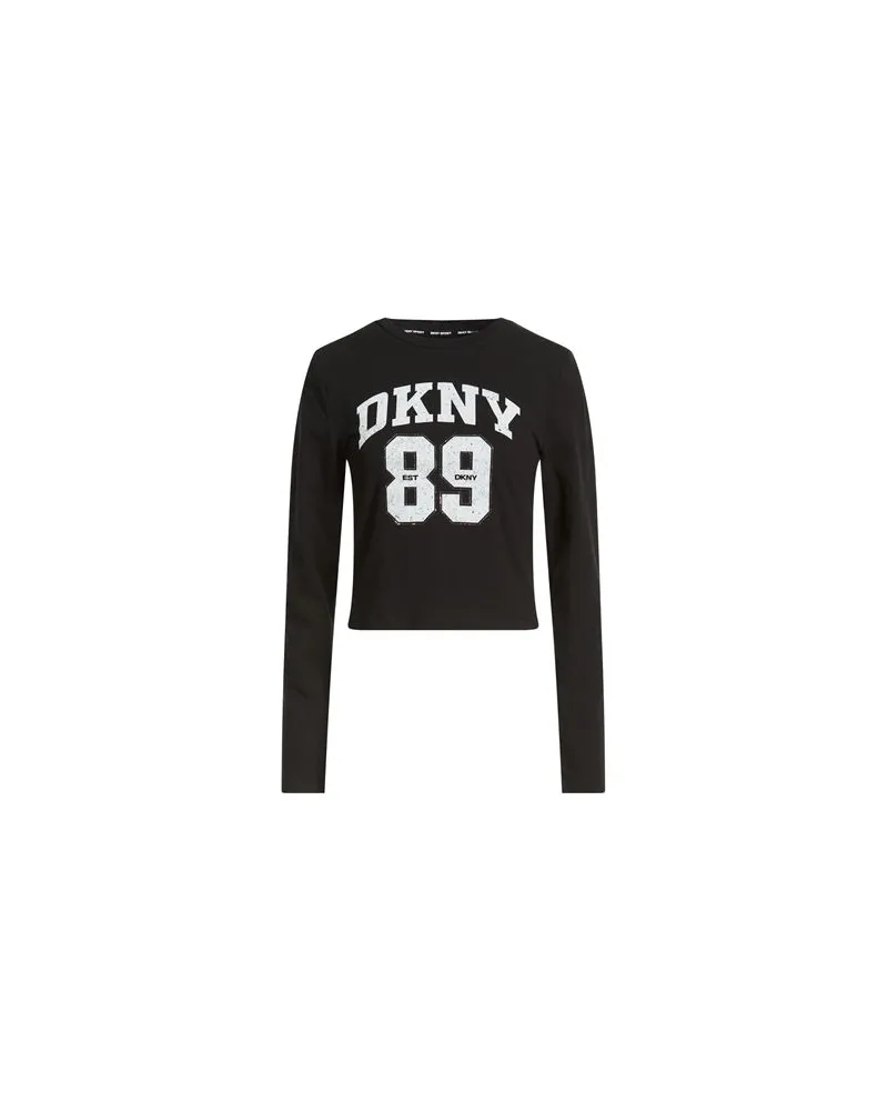 DKNY TOPS - T-shirtsauf YOOX.COM Schwarz