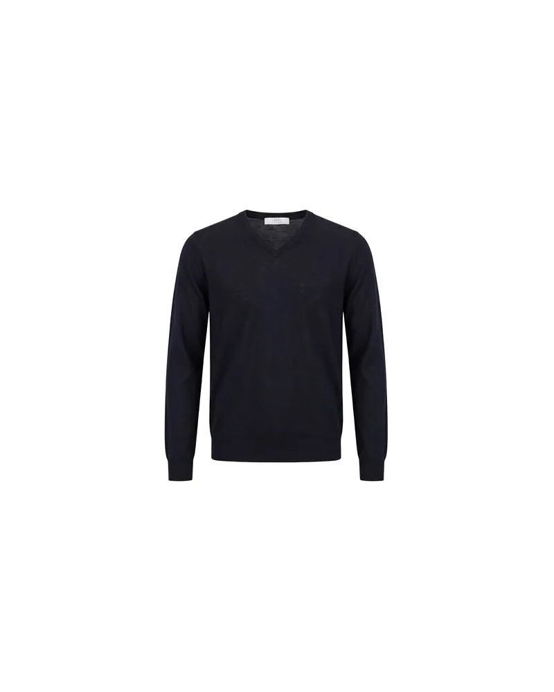 VNECK STRICKWAREN - Pulloverauf YOOX.COM Nachtblau