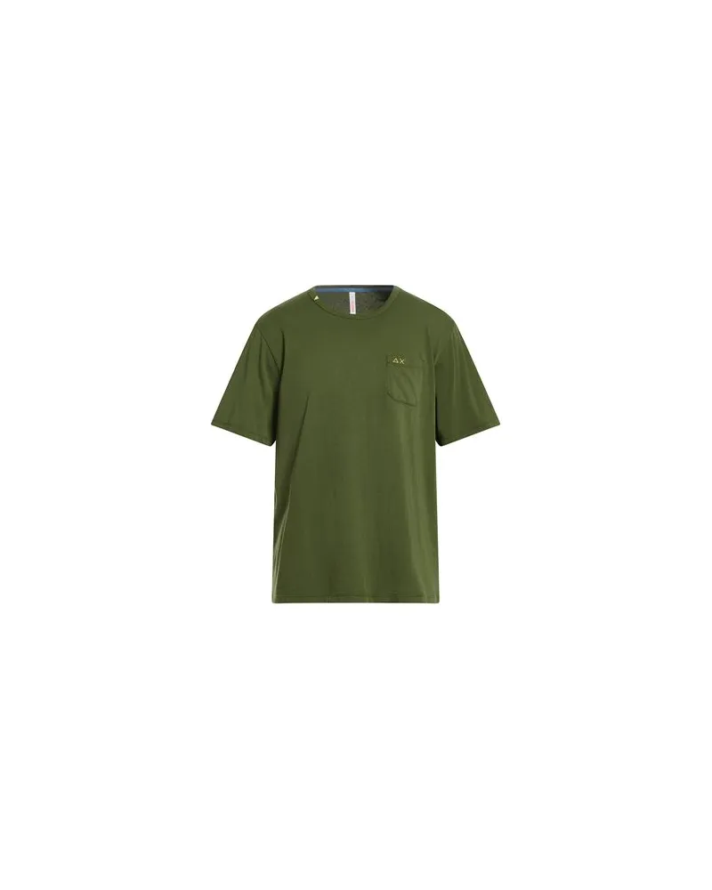 Sun68 TOPS - T-shirtsauf YOOX.COM Militärgrün