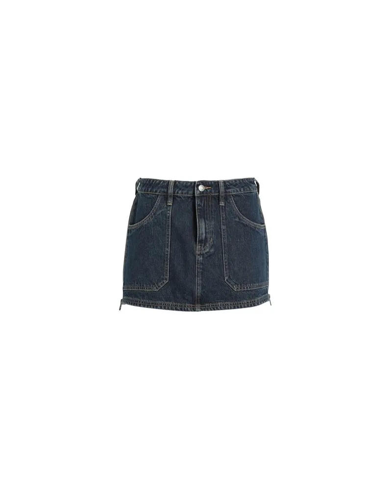 Guess HOSEN & RÖCKE - Jeansröckeauf YOOX.COM Blau