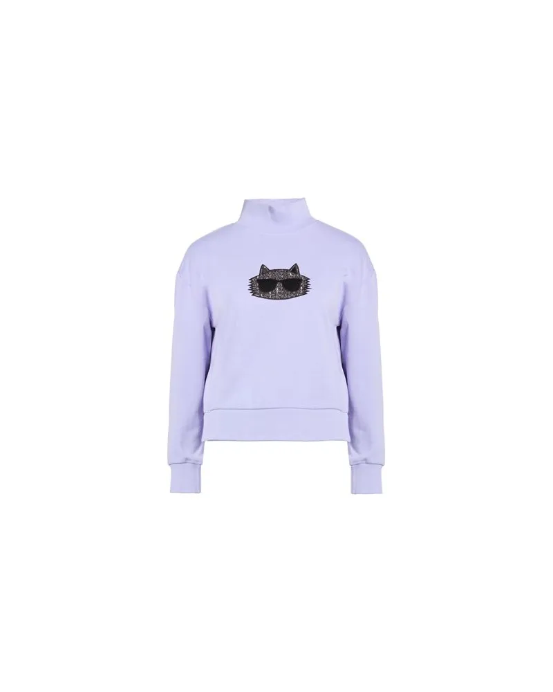 Karl Lagerfeld TOPS - Sweatshirtsauf YOOX.COM Lila