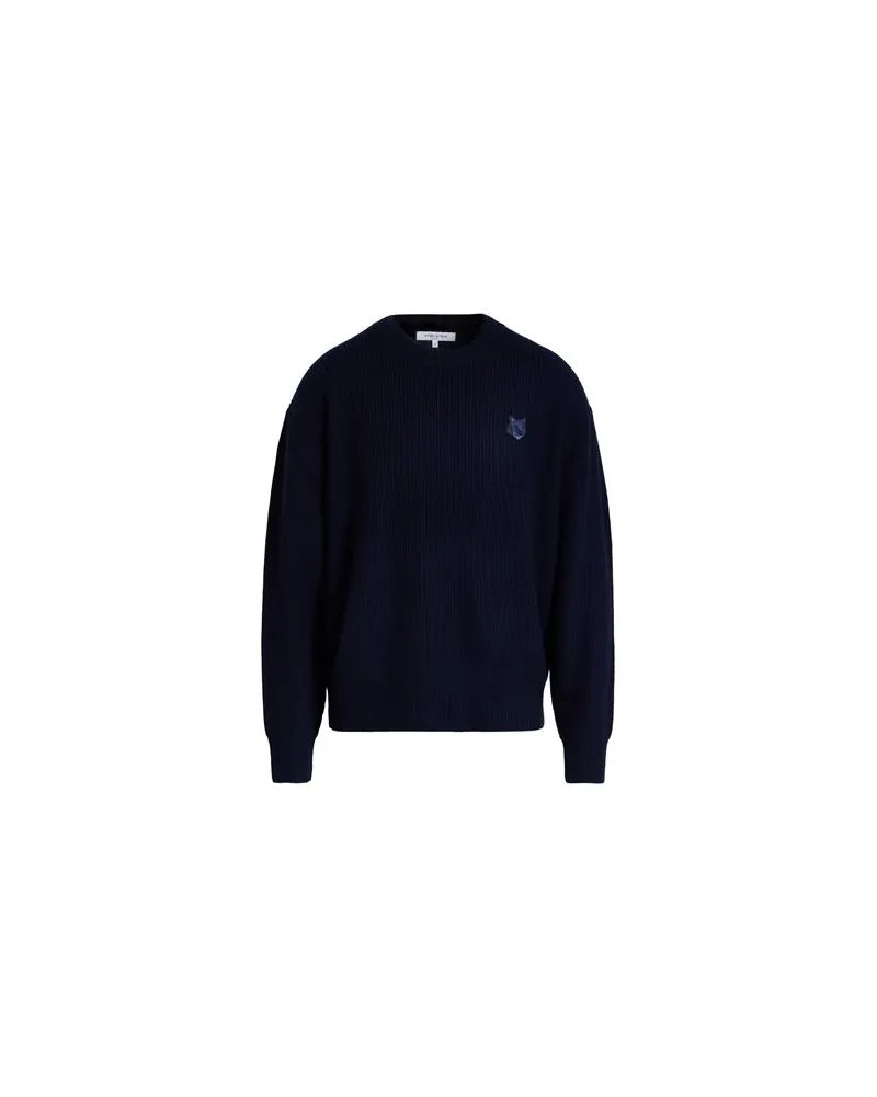 Kitsuné STRICKWAREN - Pulloverauf YOOX.COM Nachtblau