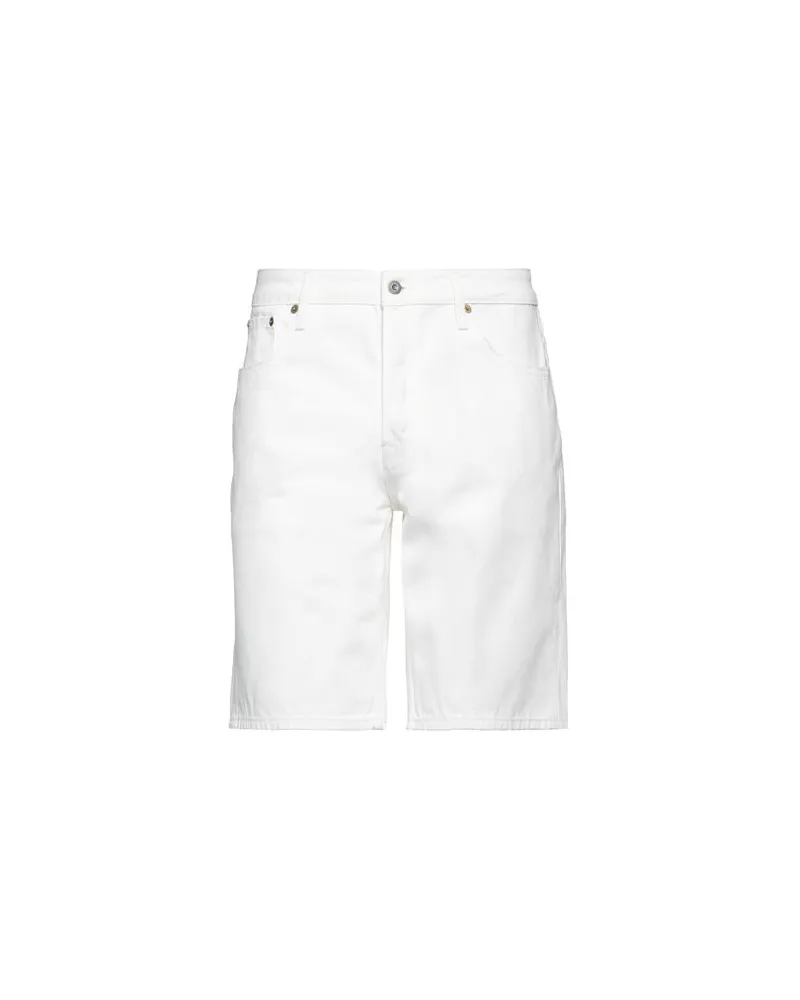 Superdry. HOSEN & RÖCKE - Jeansshortsauf YOOX.COM Weiß