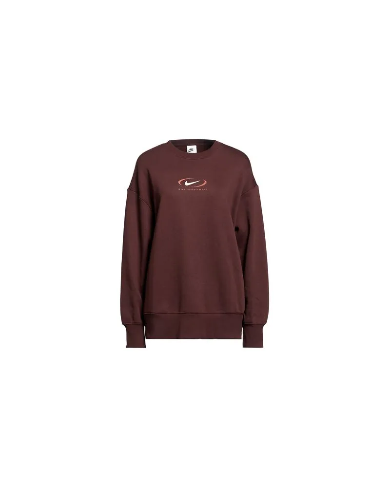 Nike TOPS - Sweatshirtsauf YOOX.COM Schokobraun