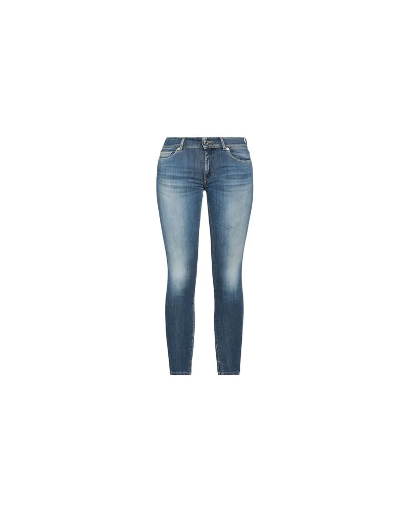 Care Label HOSEN & RÖCKE - Jeanshosenauf YOOX.COM Blau