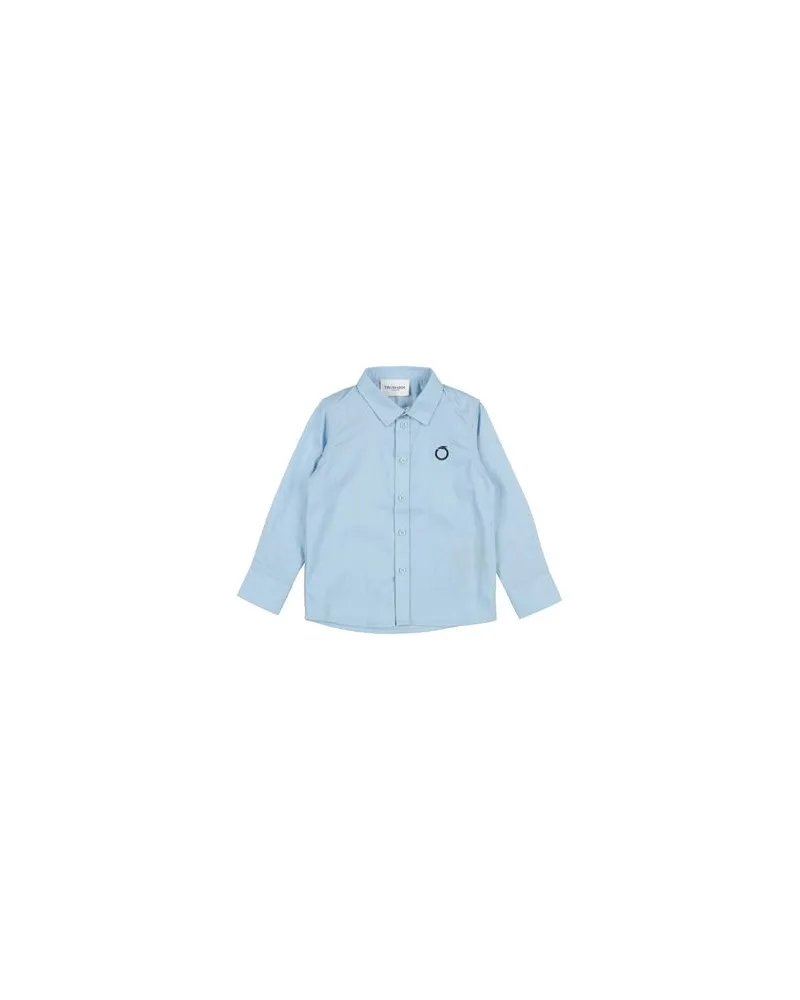 Trussardi TOPS - Hemdenauf YOOX.COM Hellblau