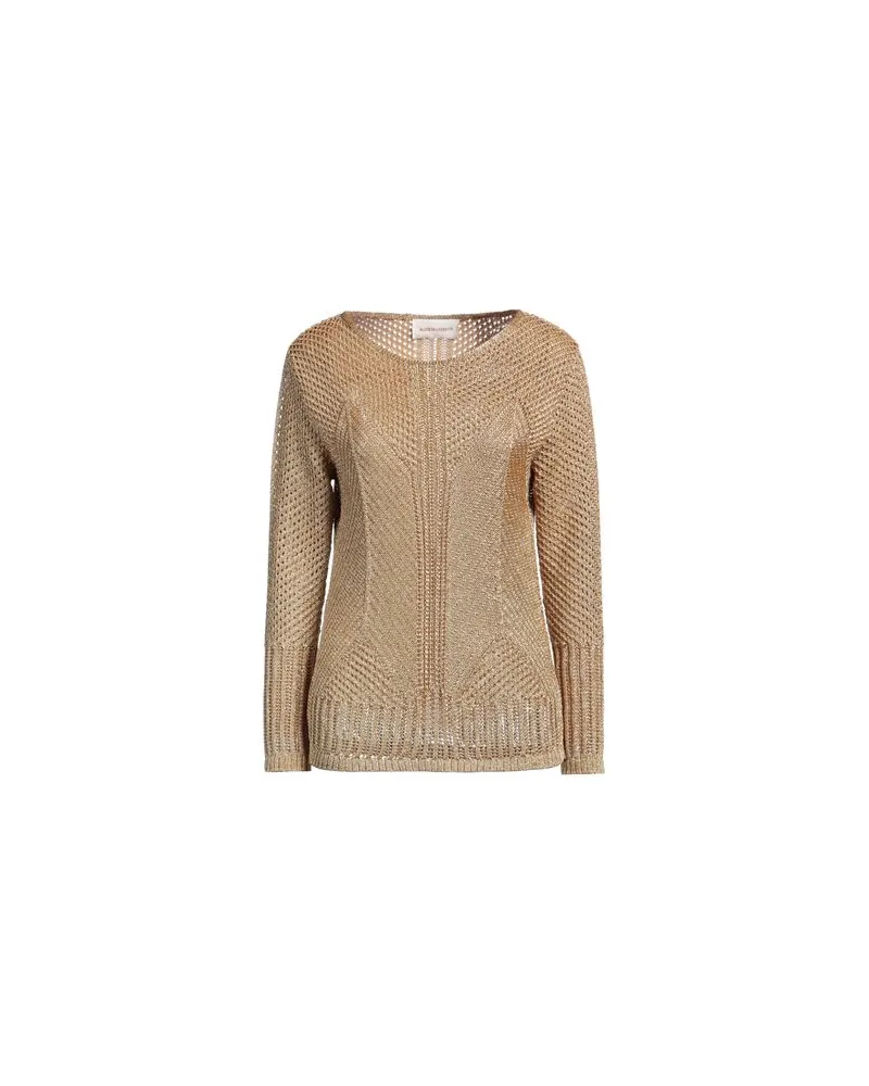 Alberta Ferretti STRICKWAREN - Pulloverauf YOOX.COM Gold