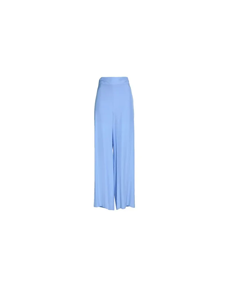 Patrizia Pepe HOSEN & RÖCKE - Hosenauf YOOX.COM Hellblau