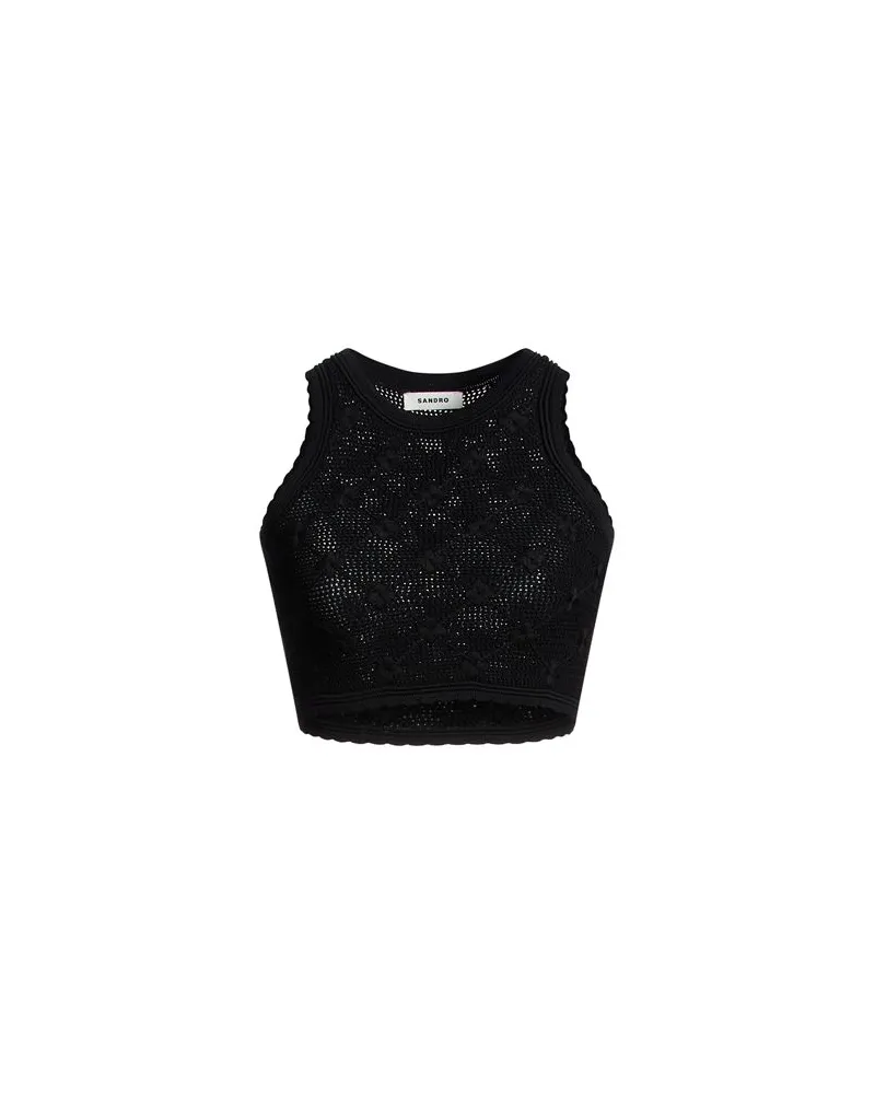 Sandro TOPS - Topsauf YOOX.COM Schwarz