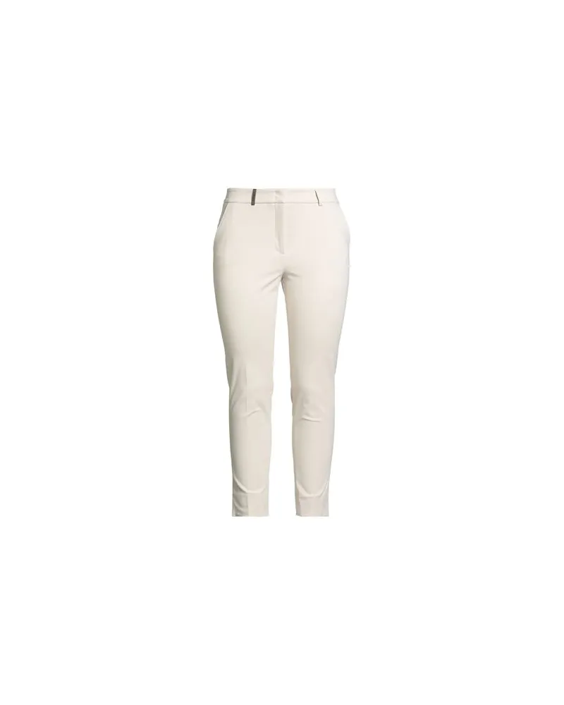 Peserico HOSEN & RÖCKE - Hosenauf YOOX.COM Cremeweiß