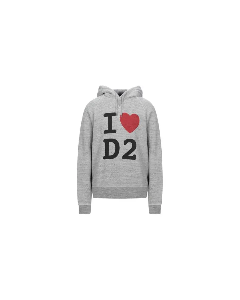 Dsquared2 TOPS - Sweatshirtsauf YOOX.COM Hellgrau