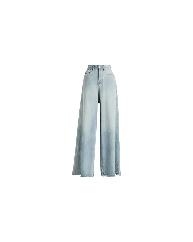 VETEMENTS HOSEN & RÖCKE - Jeanshosenauf YOOX.COM Blau