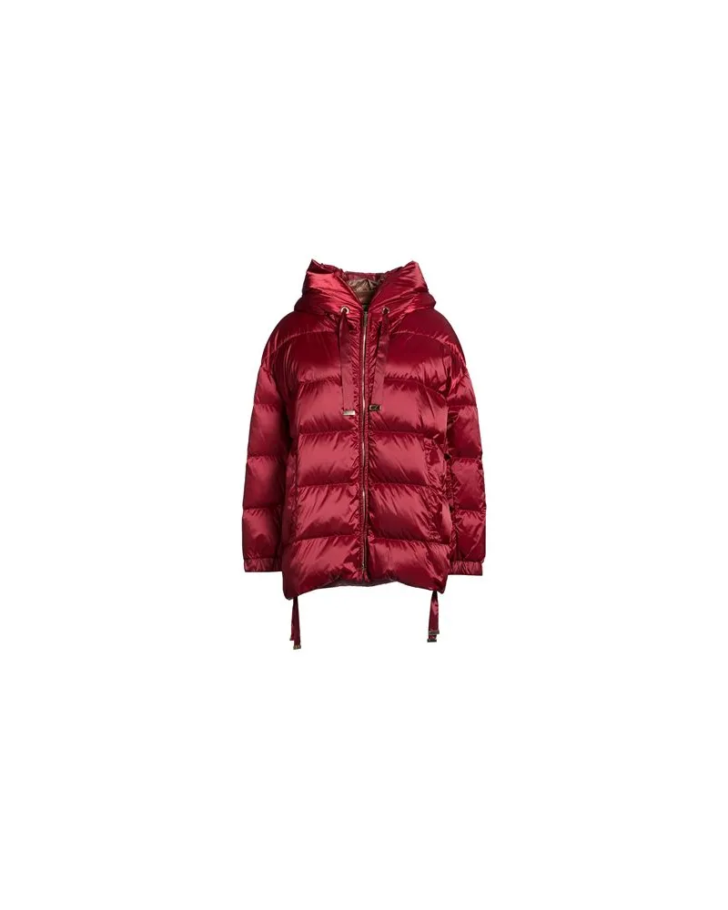 Max Mara JACKEN & MÄNTEL - Pufferjacken & Daunenjackenauf YOOX.COM Ziegelrot