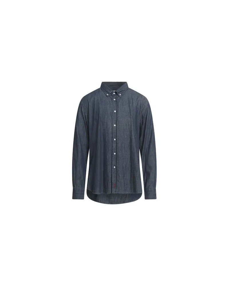 Barbour BEACON - TOPS - Jeanshemdenauf YOOX.COM Blau