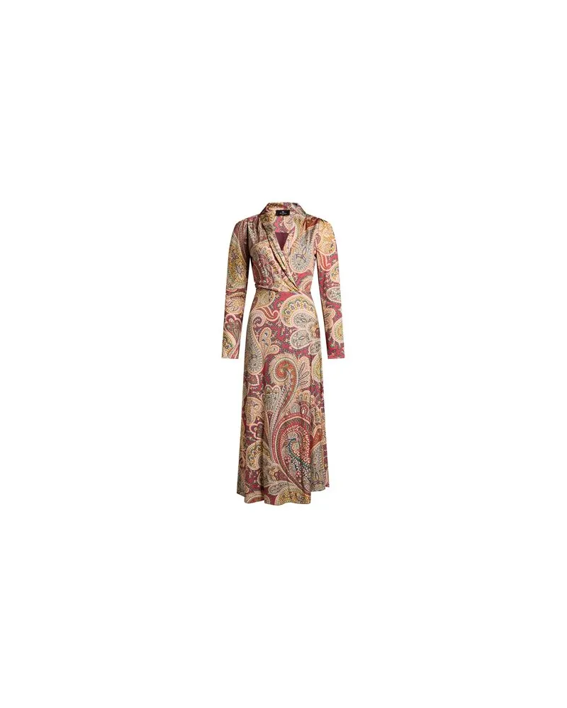 Etro KLEIDER - Midi-Kleiderauf YOOX.COM Antikrosa