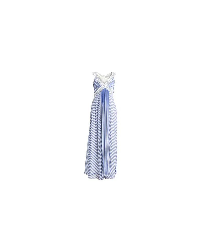 Ermanno Scervino KLEIDER - Maxi-Kleiderauf YOOX.COM Blau