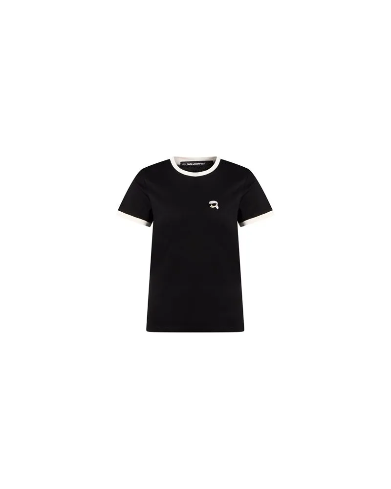 Karl Lagerfeld TOPS - T-shirtsauf YOOX.COM Schwarz