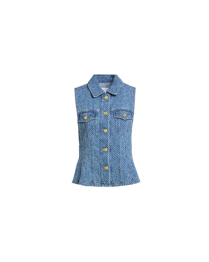 Ganni TOPS - Topsauf YOOX.COM Blau