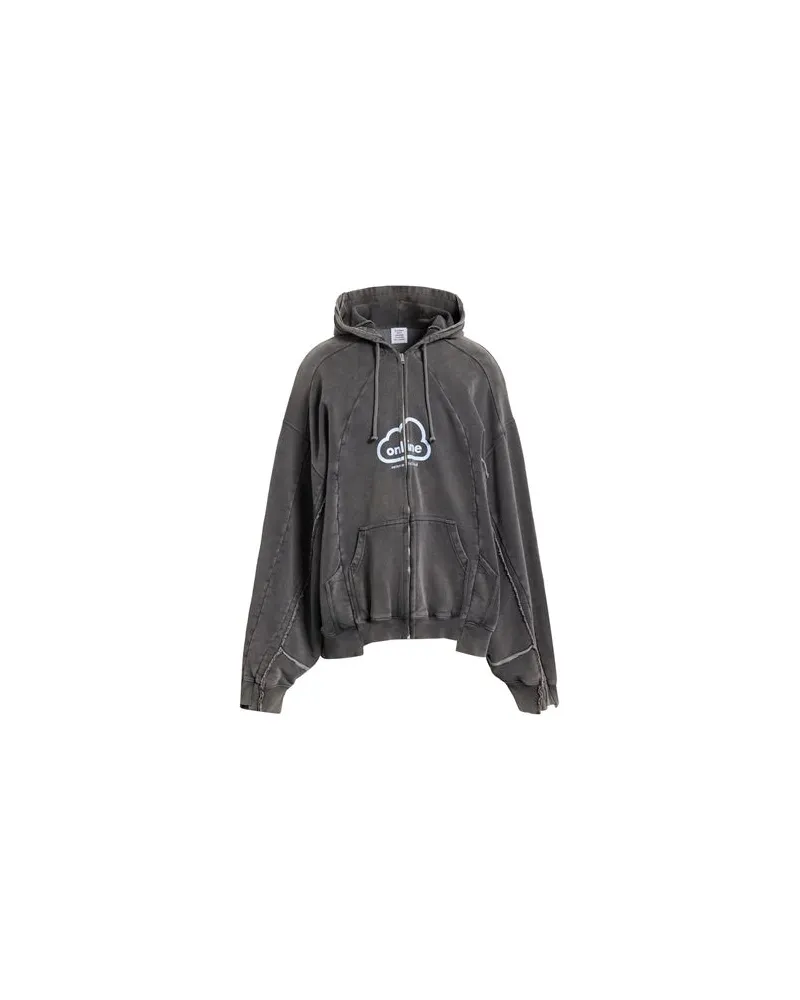 VETEMENTS TOPS - Sweatshirtsauf YOOX.COM Grau